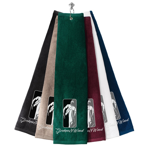Broken 3 Wood Golf Towels