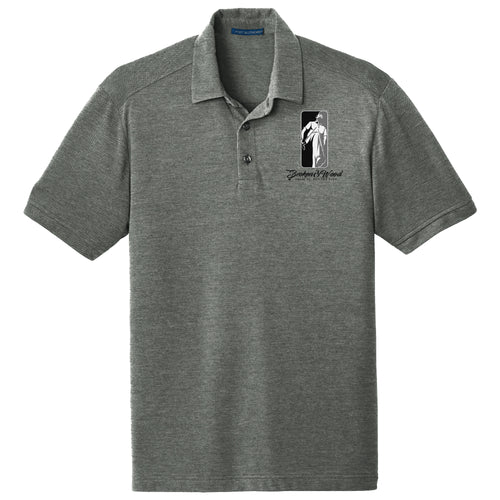Broken 3 Wood Coastal Cotton Blend Polo