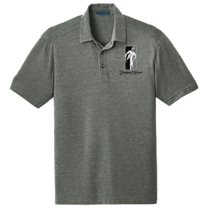 Broken 3 Wood Coastal Cotton Blend Polo