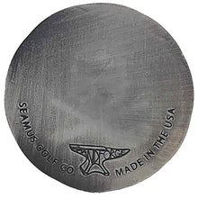Skull & Broken 3 Wood Hand Forged Ball Markers with custom engraving