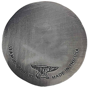 Skull & Broken 3 Wood Hand Forged Ball Markers with custom engraving
