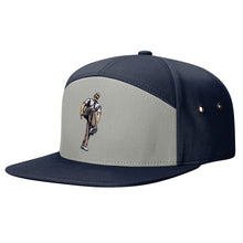 Broken 3 Wood 7 Panel Twill Strapback