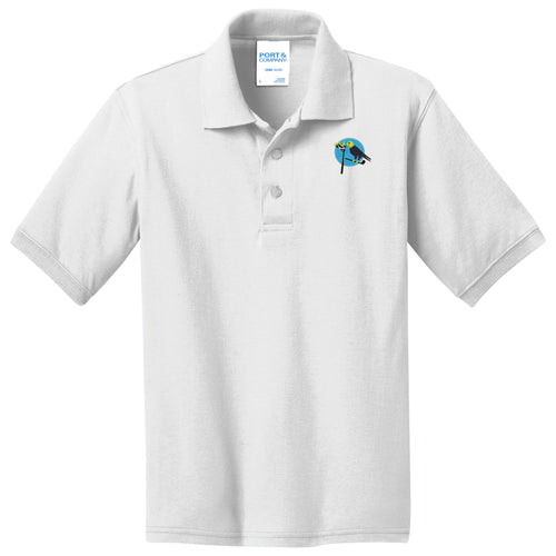 Birdies & Eagles Jersey Knit Youth Polo