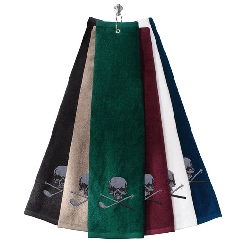 Skull & Broken 3 Wood Golf Towels