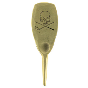 Skull & Broken 3 Wood Hand Forged Single Prong Pitch Tool