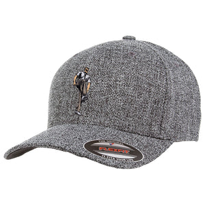 Broken 3 Wood Flex Fit Melange Cap