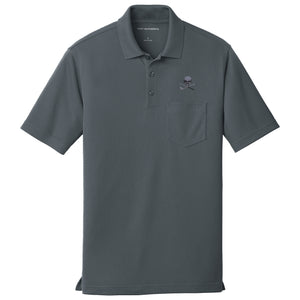 Skull & Broken 3 Wood Dry Zone Pocket Polo