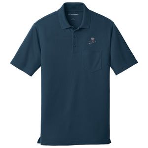 Skull & Broken 3 Wood Dry Zone Pocket Polo