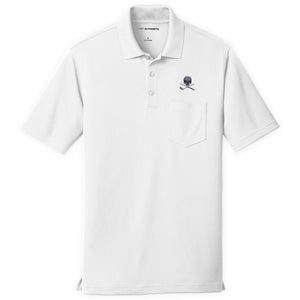Skull & Broken 3 Wood Dry Zone Pocket Polo