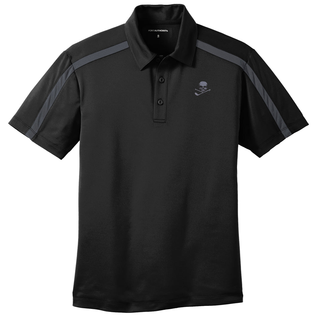 Skull & Broken 3 Wood Silk Touch Polo