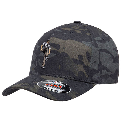 Broken 3 Wood Flex Fit Multicam Hat