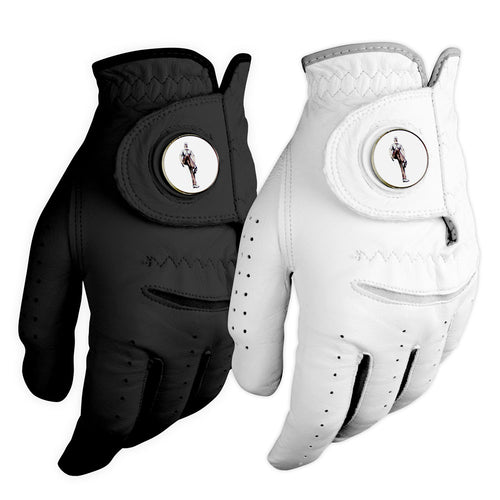 Cabretta Leather Golf Glove with Ball Marker