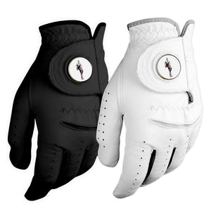 Cabretta Leather Golf Glove with Ball Marker