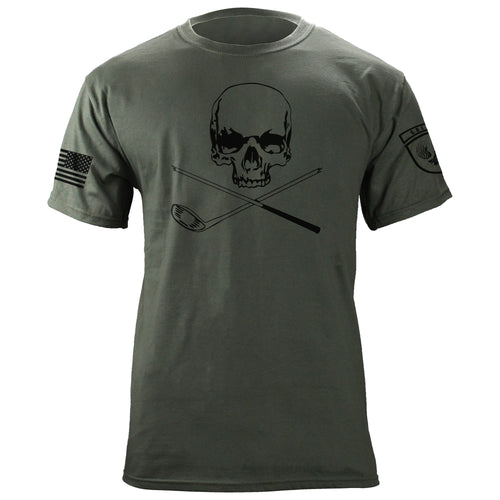 Skull and Broken 3 Wood T-shirt