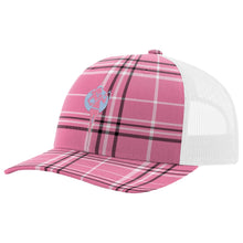 Broken 3 Wood Women's Pink Tartan Snapback Cap